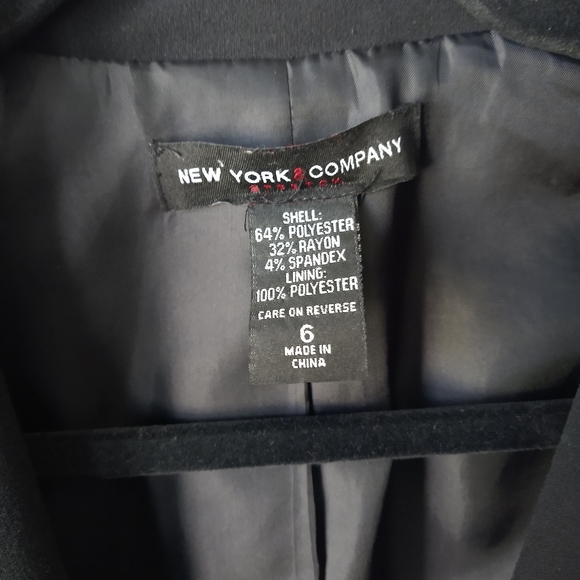 New York and Company Black Blazer - Picture 12 of 15